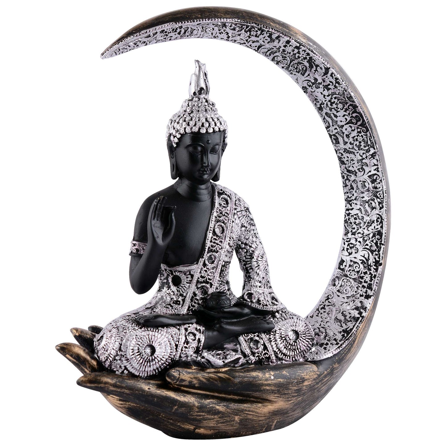 Buddha Idol Statue Showpiece Gift Gifting Item Polystone Home Decor Decoration